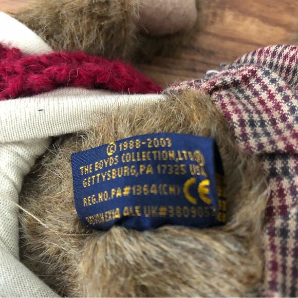 Boyds Bears 1988-2003 Collection - Putter T. Parfore Golf Bear - Picture 4 of 5